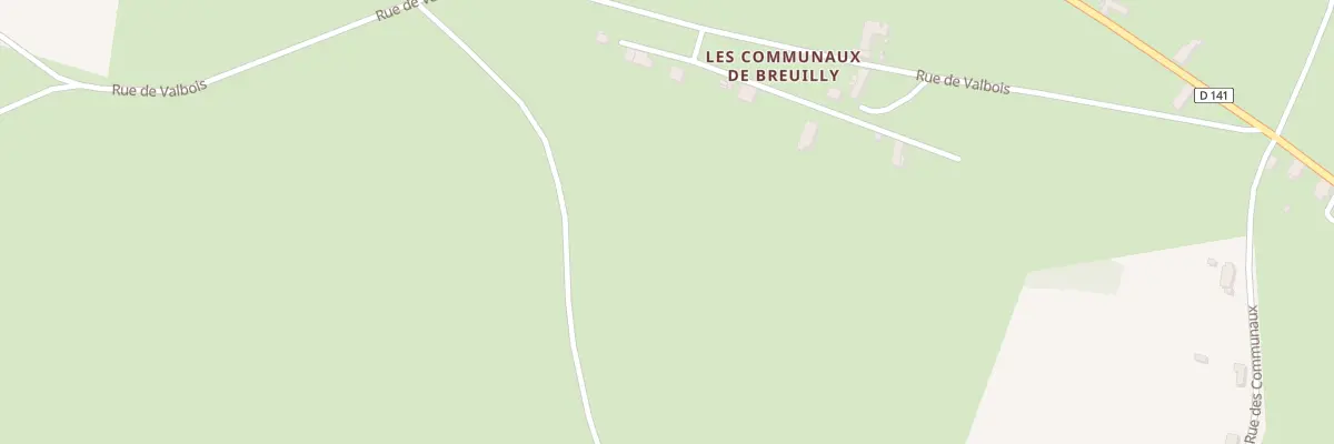 Plan du 8 Imp des Joncs à Cesset