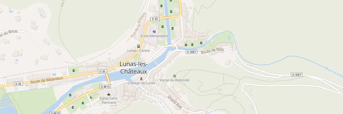 Plan du 5071 Le Village à Lunas-les-Châteaux