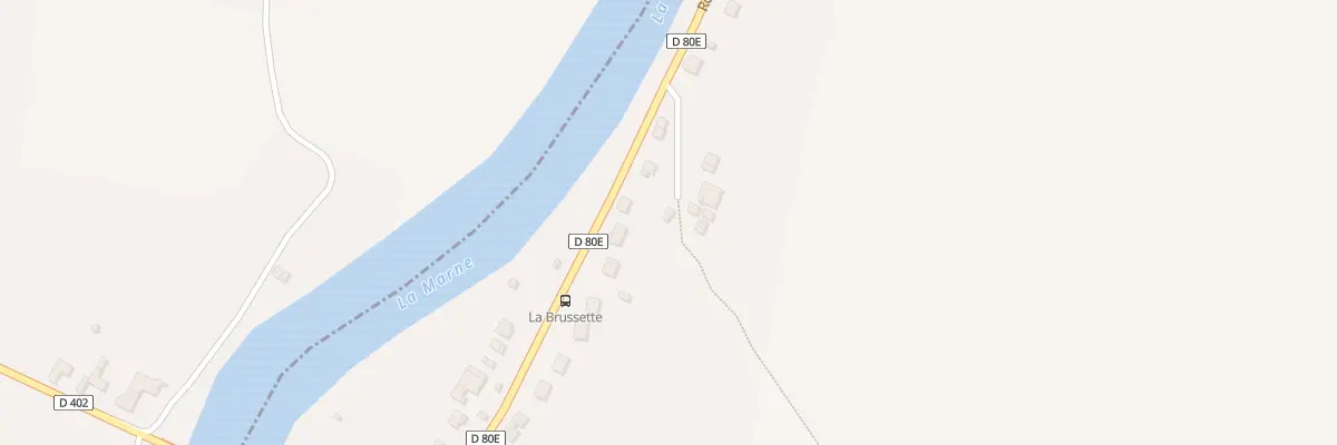 Plan du 2 Sen de la Brussette à Méry-sur-Marne