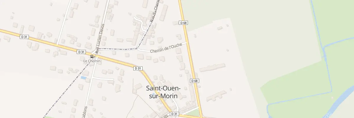 Plan du 13 Rte de Saacy à Saint-Ouen-sur-Morin