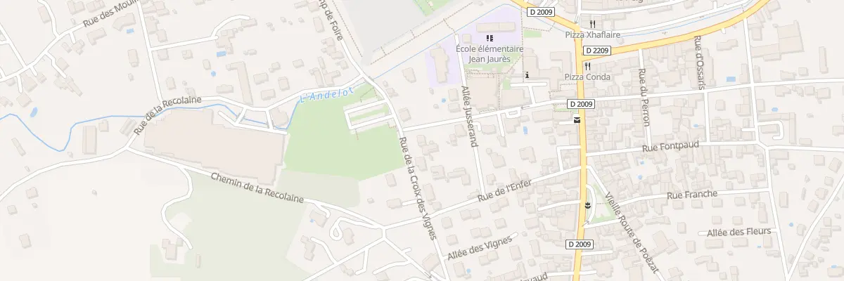 Plan du 9 All des Tilleuls à Gannat