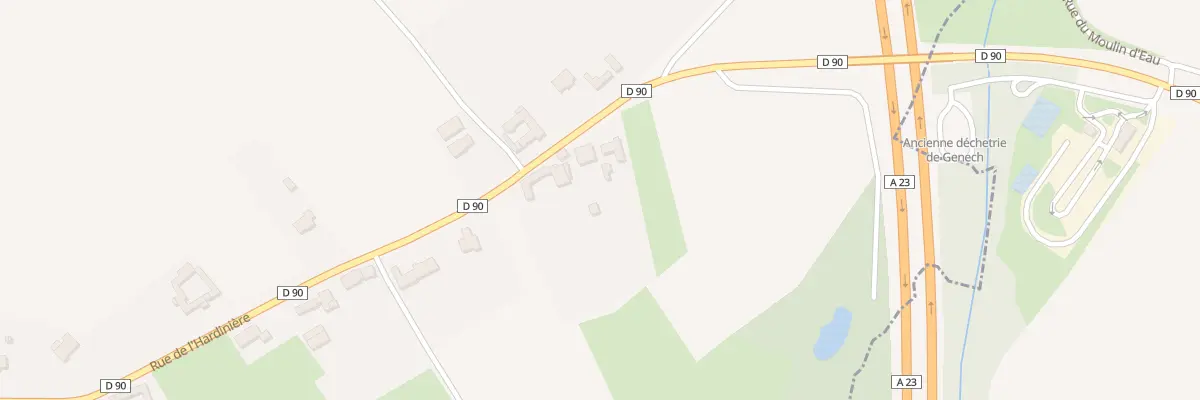 Plan du 78 Rue de l’Hardiniere à Templeuve-en-Pévèle