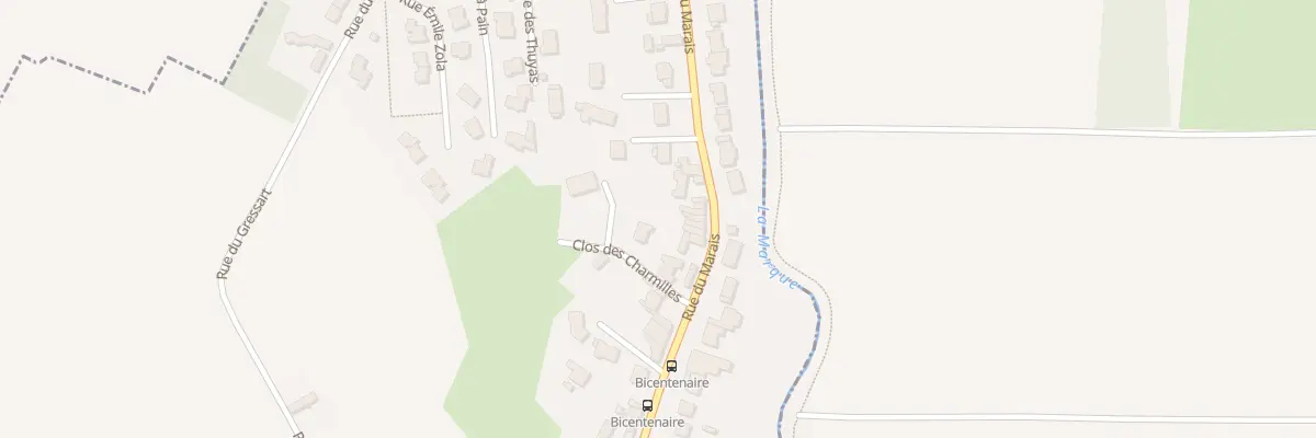 Plan du 29 Rue du Marais à Tressin