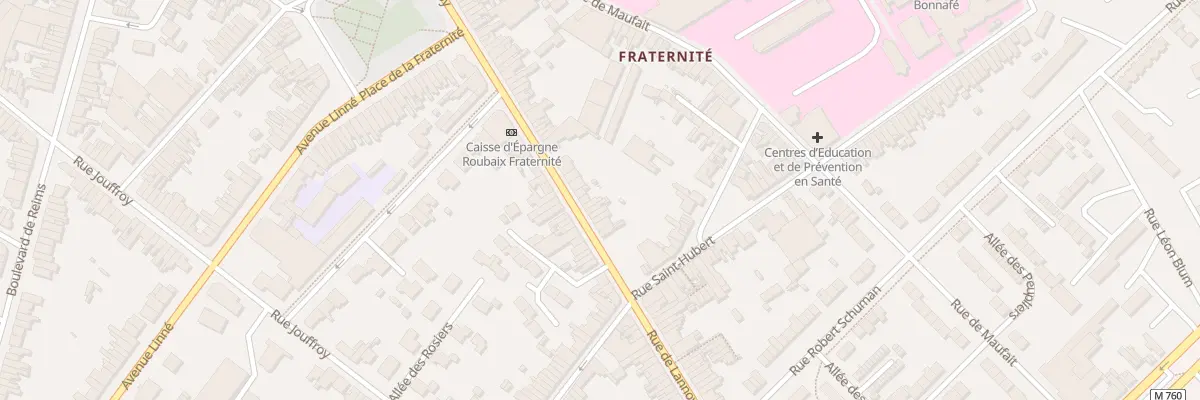 Plan du 461 Rue de Lannoy à Roubaix