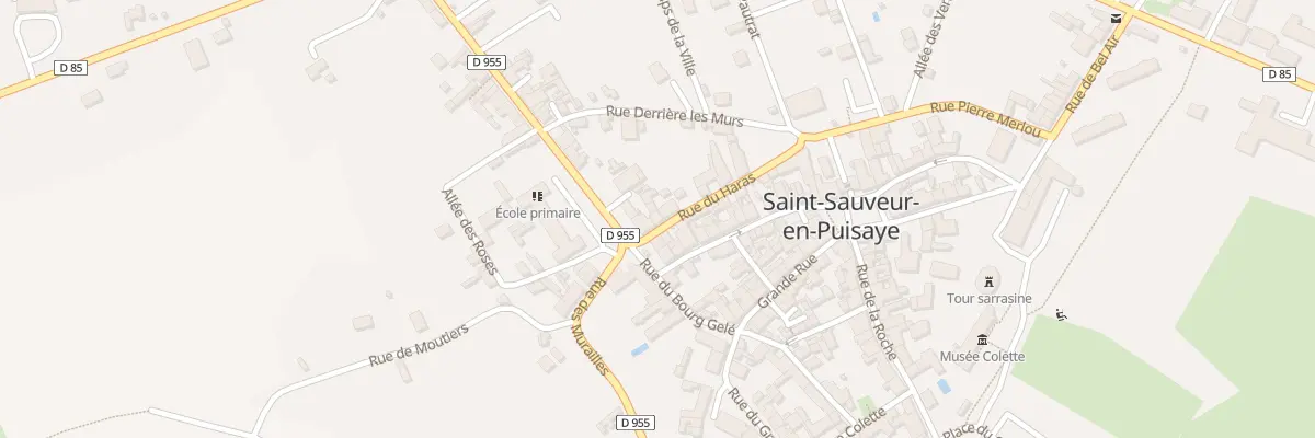 Plan du 3 Rue du Haras à Saint-Sauveur-en-Puisaye