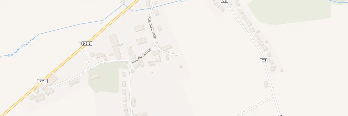 Plan du 3 Rue de Larrue à Chevru