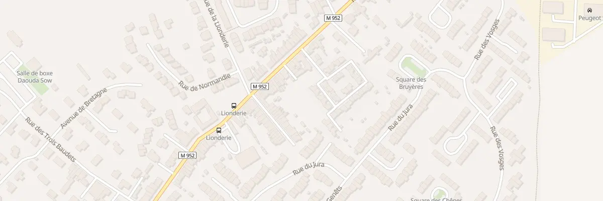 Plan du 262 Rue Jules Guesde à Hem
