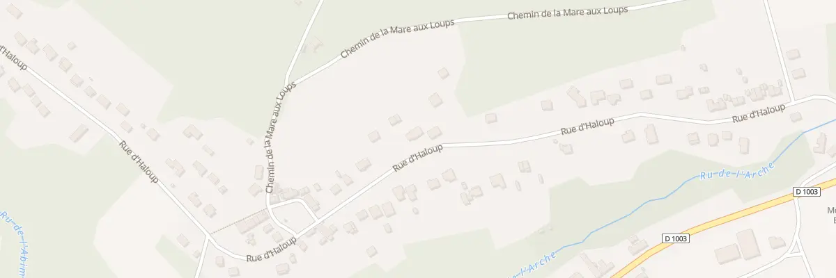 Plan du 46 Rue d’Haloup à Montreuil-aux-Lions