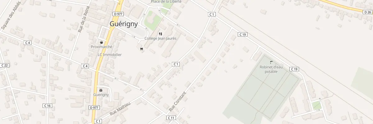 Plan du 17 Rue Masson à Guérigny