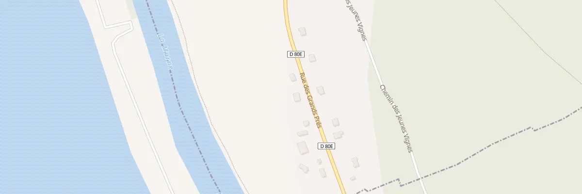 Plan du 56 Rue des Grands Prés à Sainte-Aulde