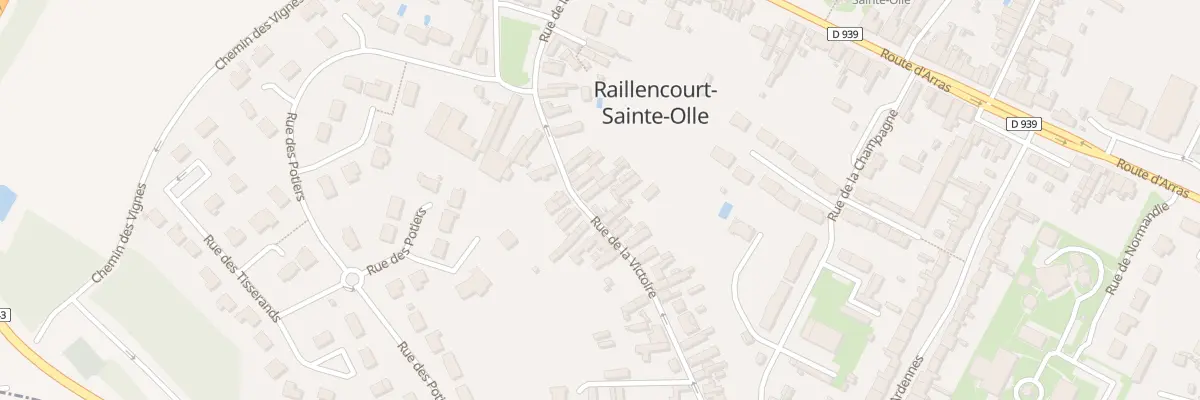 Plan du 11 Rue de la Victoire à Banteux