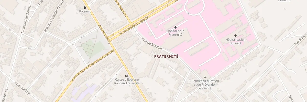 Plan du 36 Rue de Maufait à Roubaix