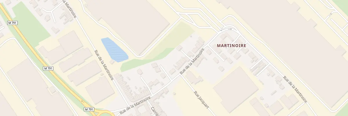 Plan du 344 Rue de la Martinoire à Wattrelos