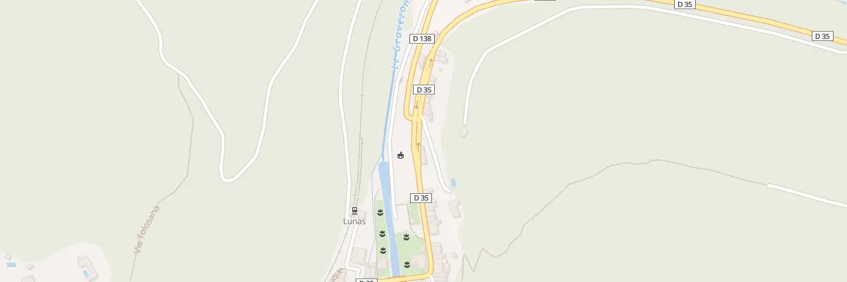 Plan du 6103 Rte de Lodeve à Lunas-les-Châteaux