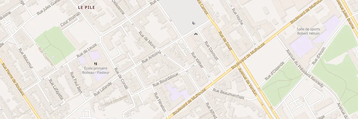 Plan du 51 Rue de Mons à Roubaix