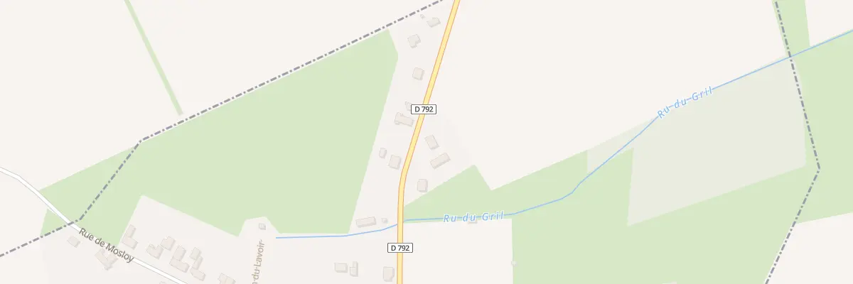 Plan du 7 Rue de Marizy Ste Genevieve à Passy-en-Valois