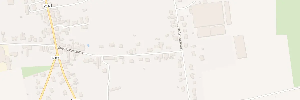 Plan du 6 Rue Gaston Millet à Flavy-le-Martel