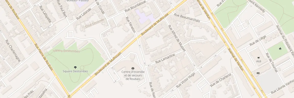 Plan du 7 Rue de Nancy à Roubaix
