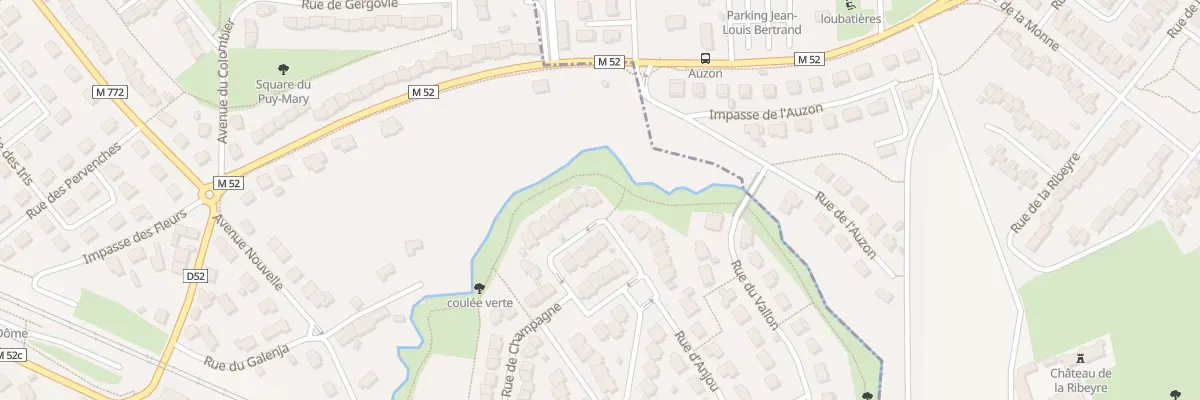 Plan du 24 Rue d’Anjou au Cendre