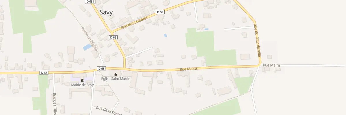 Plan du 7 Rue Maire à Savy