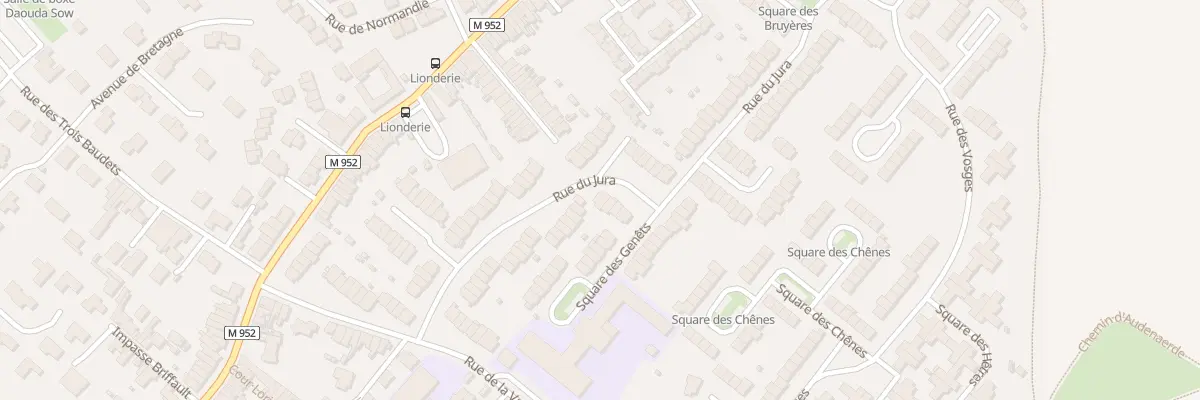 Plan du 38 Rue du Jura à Hem