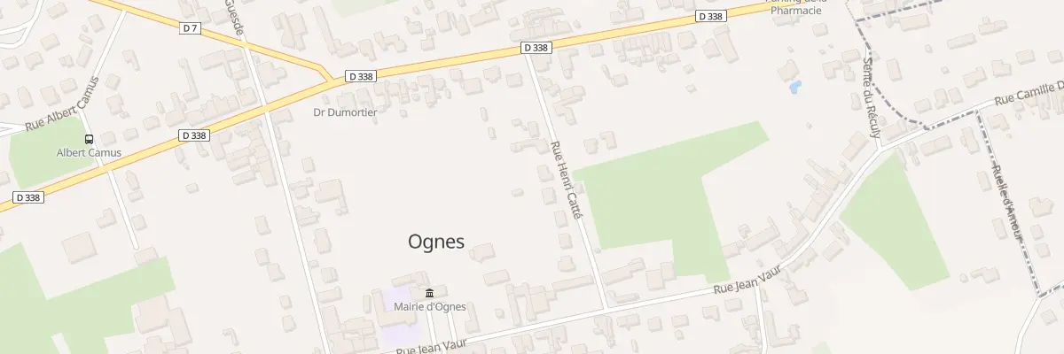 Plan du 7T Rue Henri Catte à Ognes