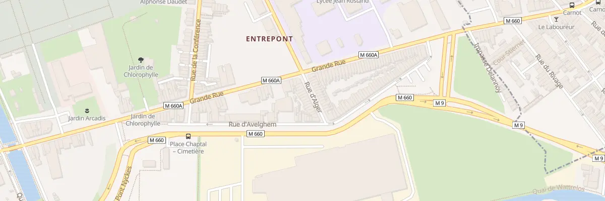 Plan du 15 Rue d’Alger à Roubaix