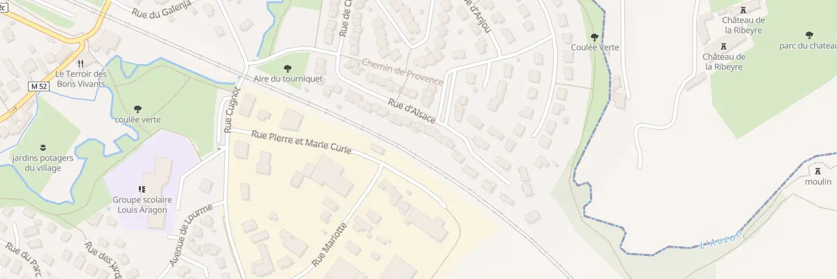 Plan du 32 Rue d’Alsace au Cendre