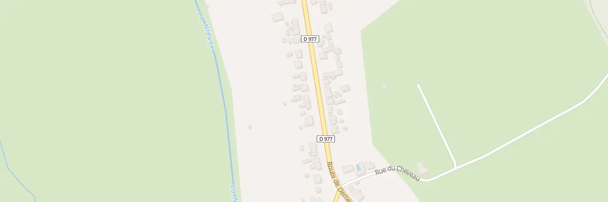 Plan du 104 Rte de Demeurs à Urzy