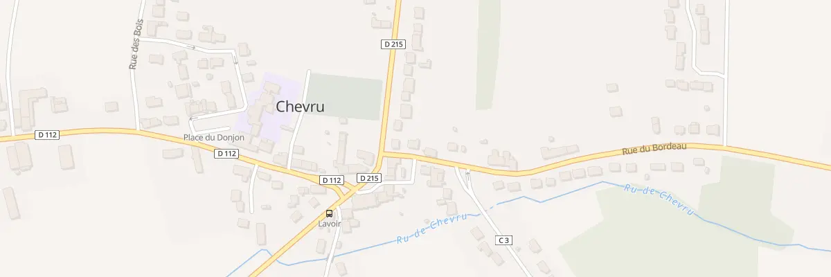 Plan du 3 Rue de l’Ancienne Gare à Chevru