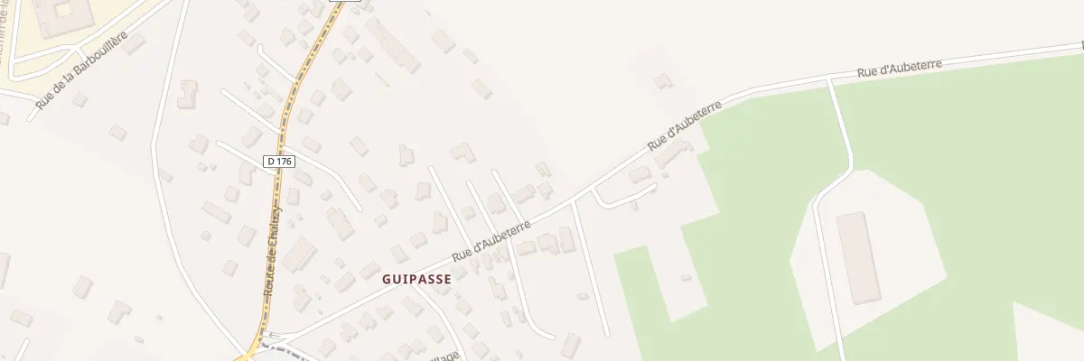 Plan du 36 Rue d’Aubeterre à Saint-Éloi