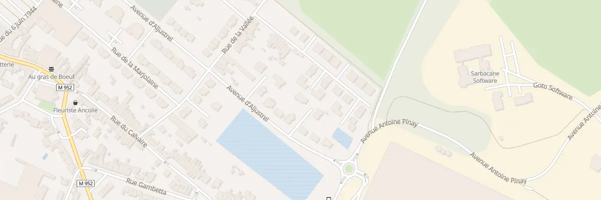 Plan du 43 Av d’Aljustrel à Hem