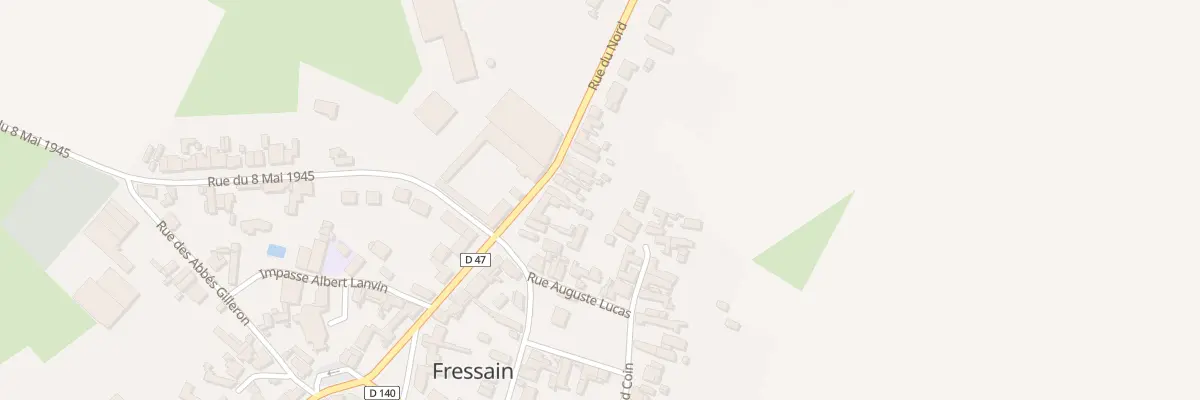 Plan du 171 Rue du Nord à Fressain