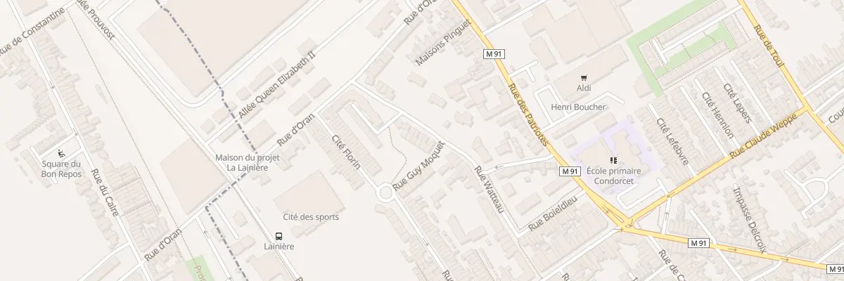 Plan du 39 Rue Watteau à Wattrelos