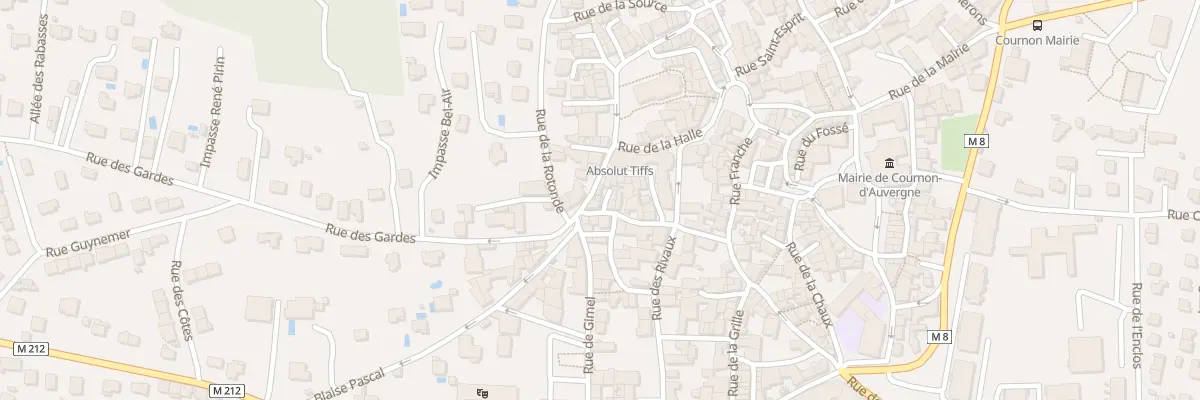 Plan du 14 Rue de la Grande Fontaine à Cournon-d’Auvergne