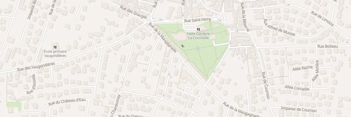 Plan du 1B All des Cerisiers à Lempdes