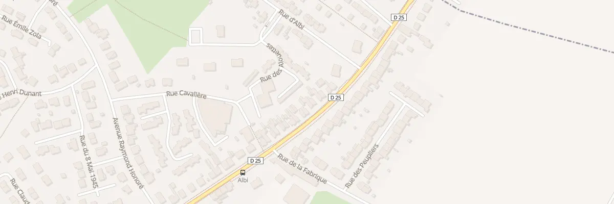 Plan du 781 Rue du Marechal Leclerc à Montigny-en-Ostrevent