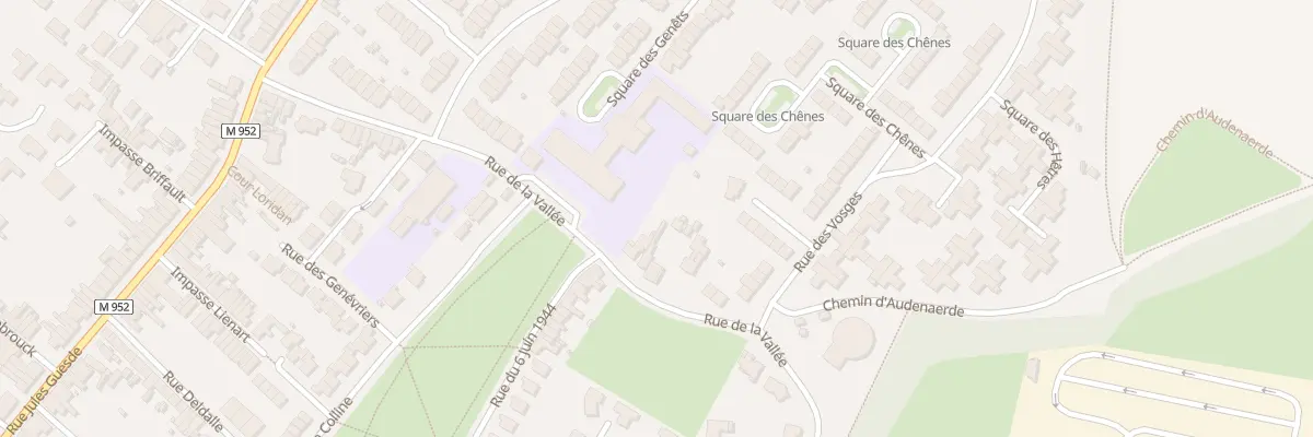 Plan du 186 Rue de la Vallee à Hem