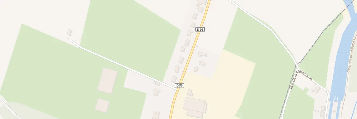 Plan du 873 Rue de Cambrai à Banteux