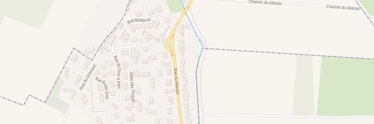 Plan du 44 Rue du Marais à Tressin