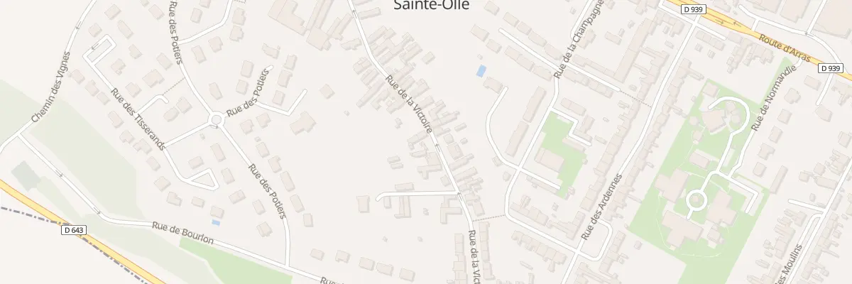 Plan du 28 Rue de la Victoire à Raillencourt-Sainte-Olle