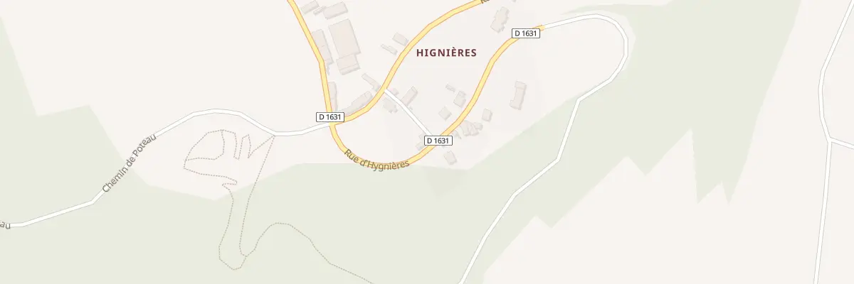 Plan du 48 Rue d’Hygnières à Ambleny