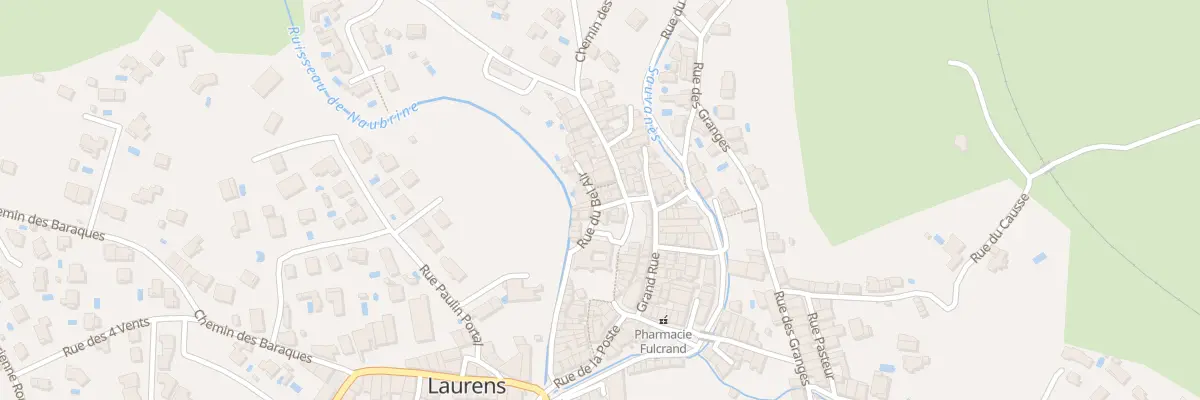 Plan du 4 Rue Jules Ferry à Laurens