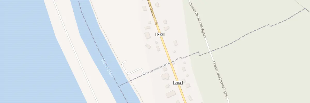 Plan du 64B Rue des Grands Prés à Sainte-Aulde