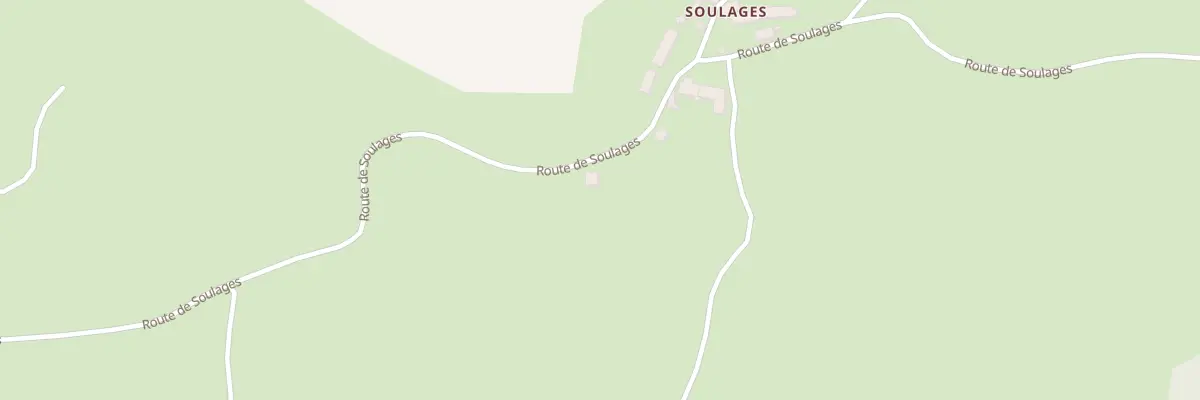 Plan du 5166 Village de Soulages à Prinsuéjols-Malbouzon