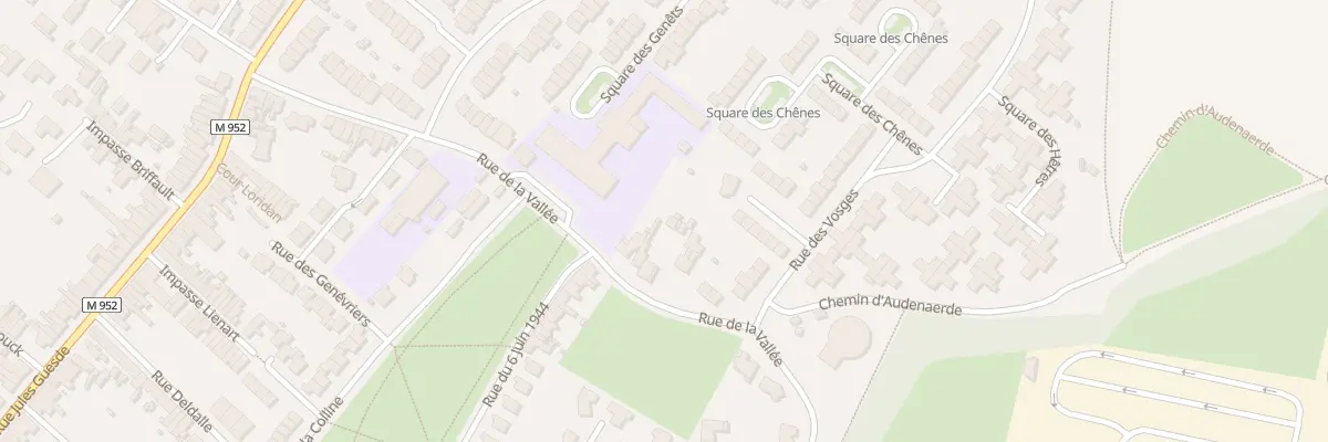 Plan du 184 Rue de la Vallee à Hem