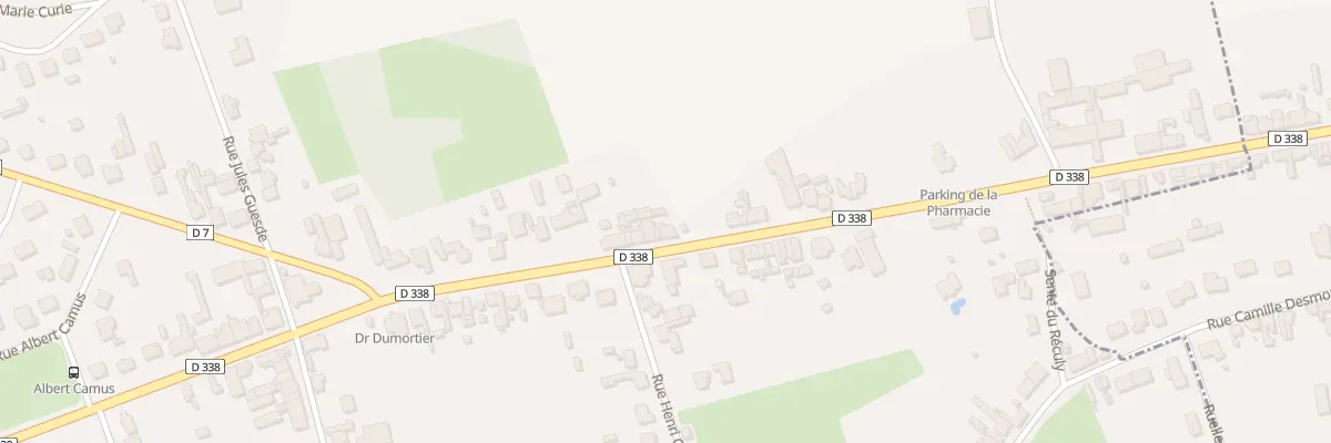 Plan du 25 Av de la Liberté à Ognes