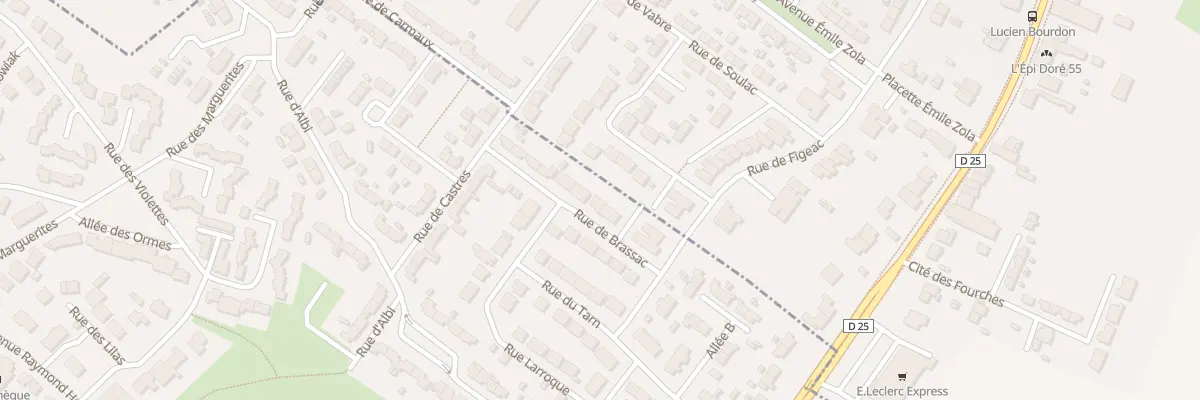 Plan du 140 Rue Brassac à Montigny-en-Ostrevent