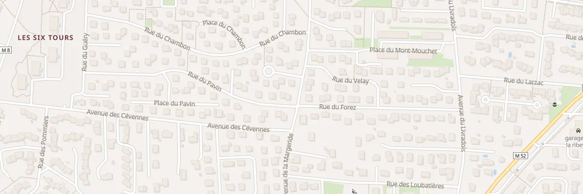 Plan du 33 Rue du Pavin à Cournon-d’Auvergne