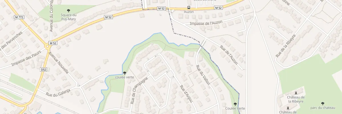 Plan du 20 Rue d’Anjou au Cendre